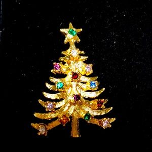Christmas Tree pin/brooch